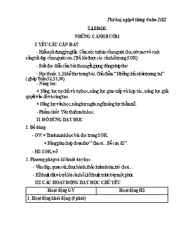 Giáo án Lớp 5 - Tuần 28 - Năm học 2021-2022